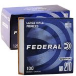 Federal Large Rifle Primers #210 - Image 3