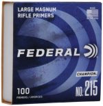Federal Large Rifle Magnum Primers #215