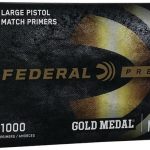 Federal Premium Gold Medal Large Pistol Match Primers #150M