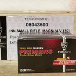 Fiocchi Small Rifle Magnum Primers