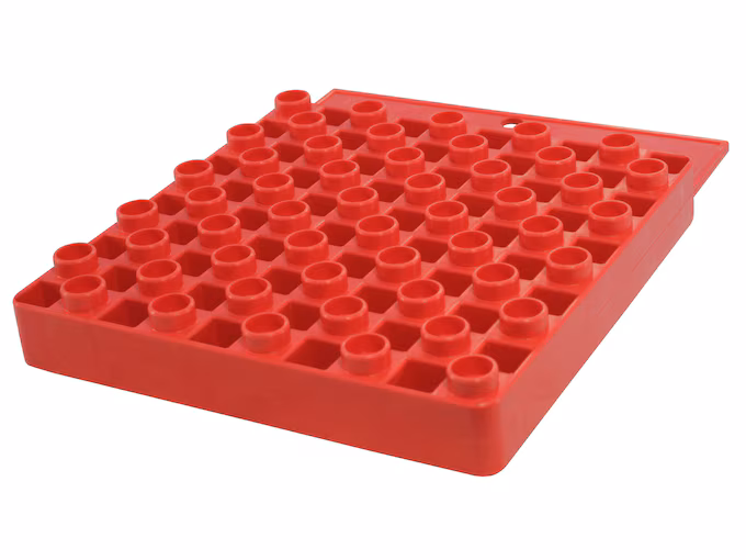 hornady-universal-reloading-tray-50-round-plastic-red Hornady Universal Reloading Tray 50-Round Plastic Red - Image 1